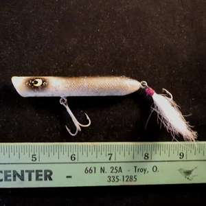 Vintage Wood Topwater Popper Fishing Lure Poppa Doodle Type *** - Picture 1 of 7