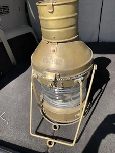 Vintage ANCHOR COPPER & BRASS SHIPS LANTERN HUGE SIZE 20" BUY 1 OR 2! - Picture 1 of 5