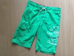 Tommy Hilfiger Shorts🌟Badehose🌟Jungen🌟Größe 164 12 - 13 Jahre🌟Grün Original - Bild 1 von 10