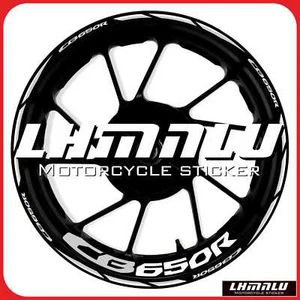 For HONDA CB650R CB 650R RIM Stickers Waterproof Wheel Reflective Decal - Bild 1 von 24