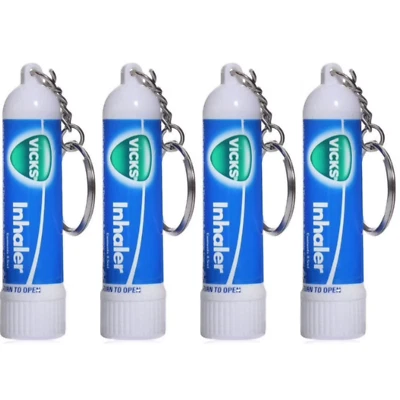 Vicks Inhaler Nasal Vapor Fast Sinus Relief for Stuffy Nose & Congestion 4-Pack - Image 1 of 4