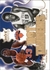 2008-09 Hot Prospects Hot Tandems #HT12 Patrick Ewing/Willis Reed - NM-MT