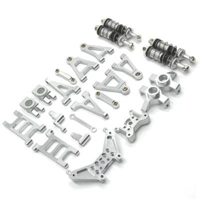 For MJX 1/14 14301 14302 14303 Alloy suspension arm /steering/Shock absorber Kit - Image 1 of 4