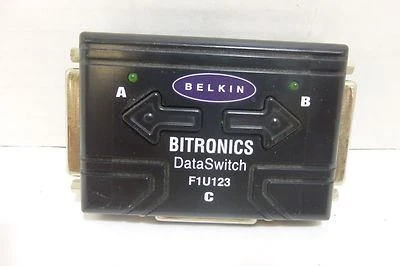 BELKIN Bitronic Data Switch F1U123 A B C   - Image 1 of 4