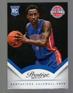 2013-14 Panini Prestige Base #168 Kentavious Caldwell-Pope RC - Detroit Pistons