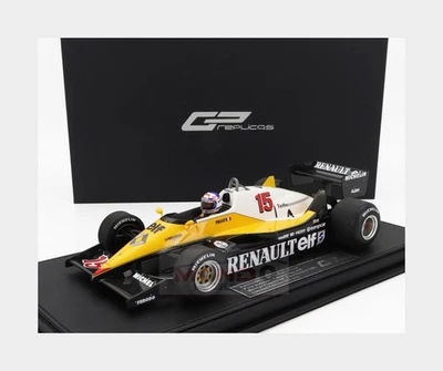 1:18 GP REPLICAS Renault F1 Re40 #15 Win.French Gp 1983 Prost +Showcase GP143CWD - Immagine 1 di 2