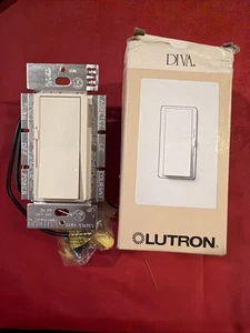 Lutron DVLV-603P-LA, 3-Wege magnetischer Niederspannungsdimmer, 600VA/450W, Light Almond - Bild 1 von 2