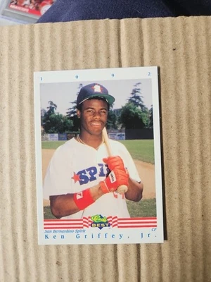 Clásico Mejor Liga Menor 1992 Ken Griffey Jr #200 Salón de la fama Foto 1 de 2