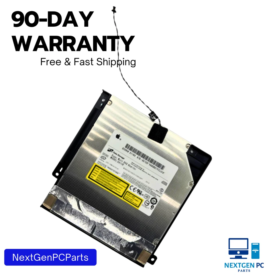 Apple iMac 27" A1311 A1312 SuperDrive DVD-RW GA11N 678-0576E 2009 2010 - Image 1 of 4