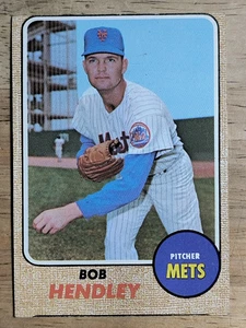 1968 Topps #345 Bob Hendley (VGEX) - Picture 1 of 2
