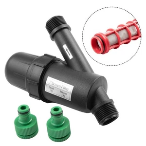 100 Mesh Wasserfilter Sieb für Tropfbewässerung Gartenschlauch DN20 Stecker - Bild 1 von 24