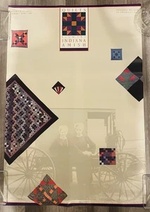Quilts aus dem Indiana Amish National Museum of American Art Poster 1987 - Bild 1 von 8