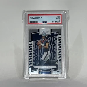 Panini Absolute Football CJ Stroud RC #102 2023 Texans PSA 9 - Imagen 1 de 2