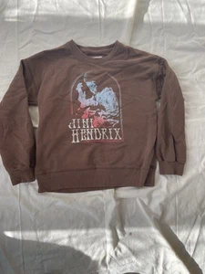 Kids Jimi Hendrix Pullover Sweater By Abercrombie Kids Size 11/12 - Picture 1 of 2