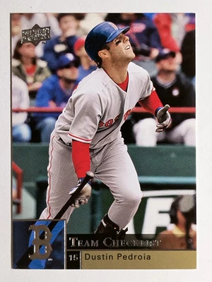 2009 Upper Deck #487 Dustin Pedroia CL - Image 1 of 2