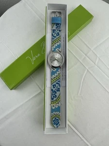 Vera Bradley Bermuda Blue Pattern Watch New In Box - Picture 1 of 3
