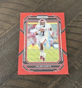 2023 Panini Prizm Draft Picks Jalen Hurts Prizms Red Ice #45 - Bild 1 von 5