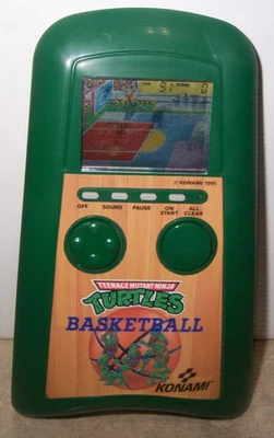 TMNT Tortugas Ninja 1991 Konami Baloncesto Portátil LCD Retro Juego PROBADO/FUNCIONA! Foto 1 de 4