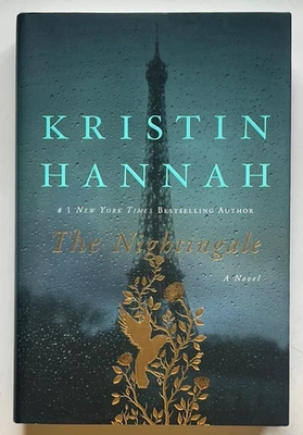 KRISTIN HANNAH The Nightingale HC/DJ 1stEd SIGNED TWICE! '15 St. Martin's COOL!! - Image 1 of 4