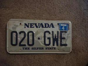 NEVADA OLDER SILVER STATE       LICENSE PLATE BUY ALL STATES HERE FREE SHIPPING - Picture 1 of 1