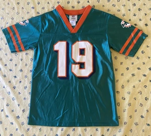 NFL Team Apparel Miami Dolphins 19 Marshall Youth Jersey Size Small 6-7 preowned - Picture 1 of 7