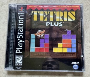 Tetris Plus (Sony PlayStation 1, 1996) PS1 CIB Complete Black Label Tested - Picture 1 of 9