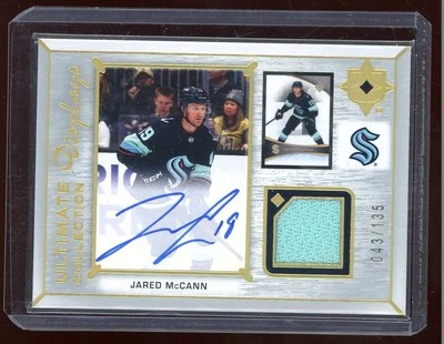 2021-22 Ultimate Collection Ultimate Display Jsy Autograph Jared McCann 43/135 - Image 1 of 2