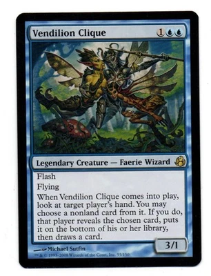 MTG Vendilion Clique X1 Morningtide edition rare - Image 1 of 2