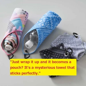 ¡Súper conveniente! Una vez que lo pruebes, no querrás estar sin esta toalla.Azul - Imagen 1 de 11