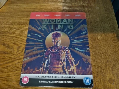 The Woman King Limited Edition Steelbook 4K Ultra HD + Blu-Ray - NEW SEALED - Image 1 of 2