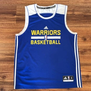 Golden State Warriors Adidas Official Pre-Game Practice Jersey Men’s Size XL - Picture 1 of 4