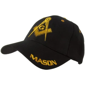 G MASON Gorra de Pelota Masónica Ajustable Francmasón Golf/Béisbol Sombrero Francmasonería Regalo - Imagen 1 de 3
