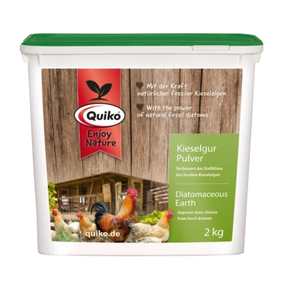 Quiko Kieselgur Pulver 2 kg (16,45€/1kg) - Bild 1 von 4