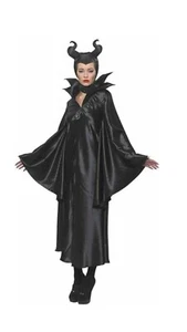Ladies Maleficent Fancy Dress Costume Womens Official Disney Halloween Outfit - Picture 1 of 1