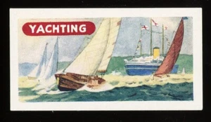 1958 Ewbanks Sports and Games #25 Yachting EX/MT *d2 - Imagen 1 de 2