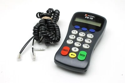 First Data FD-10 (Model 8001 PCI) Pinpad With Cable - Image 1 of 4