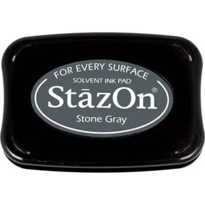 Tsukineko StazOn Solvent ink pad : Stone Gray (SZ-32) - Picture 1 of 1