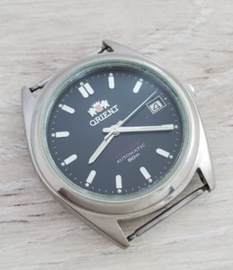 ORIENT Automatic Titanium WR 50M Black Dial Watch - Picture 1 of 6