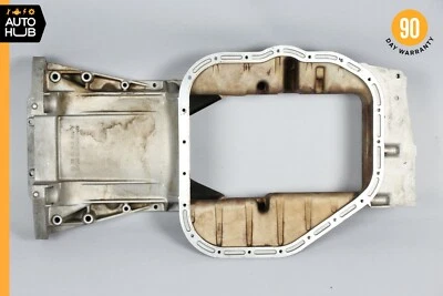 Panela de óleo superior 92-99 Mercedes W140 S500 CL500 E420 S420 seção 1190141602 fabricante de equipamento original - Imagem 1 de 4