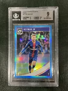 2018 Panini Donruss Neymar Jr #51 Optic Aqua  #/149 BGS 9 - Picture 1 of 2