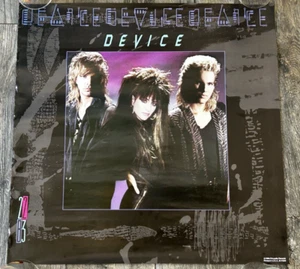 DEVICE Holly Knight Vintage Poster Electronic Pop Rock Chrysalis Records 1986 - Bild 1 von 6