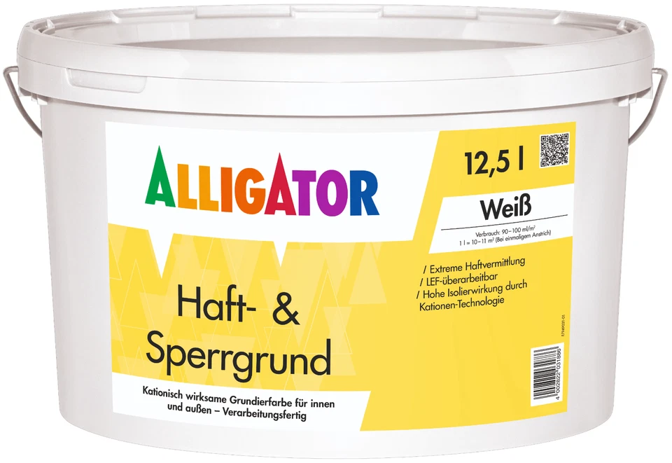 Alligator Haft- und Sperrgrund 2,5 Liter weiß - Bild 1 von 1