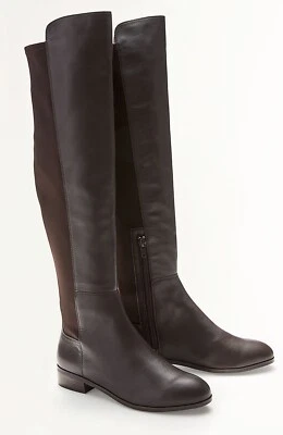 Gee’Wawa® para J.Jill - 9US - Perfectas NUEVAS Botas de Cuero y Elásticas - Nogal - Nuevas en Caja Foto 1 de 4