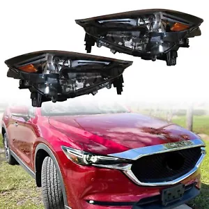 For 2017 2018 2019 Mazda CX5 CX-5 Headlamp Headlight Set Full LED w/ AFS 2pcs - Picture 1 of 7