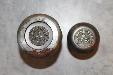 ANTIQUE BUTTON MAKERS DIE WATERBURY BUTTON COMPANY #1 Cover