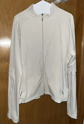 Chaqueta Nike Mujer XL 16-18 Cremallera Completa Manga Larga Exterior Bolsillos Informal (B10) Foto 1 de 4