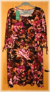 Peter Hahn Green Cotton Damenkleid Gr.46 modisch mehrfarbig - Bild 1 von 4