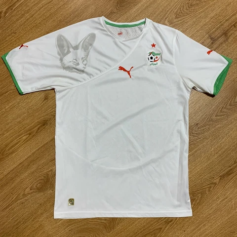 Algeria 2010/2011 Home Football Shirt Soccer Jersey Size M Cover