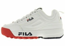 fila white red