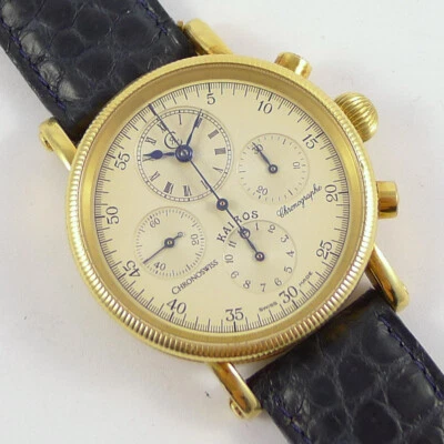 Chronoswiss Kairos Chronograph 18ct Gold Handaufzug Ref. CH7221 Limited Edition - Bild 1 von 4